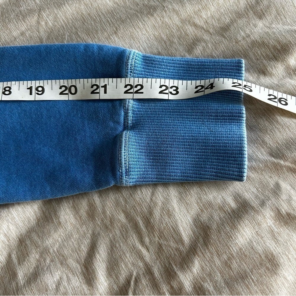 Nike Vintage 2000’s Quater Zip Up Light Faded Blue Sportswear Sweater - Picture 11 of 11